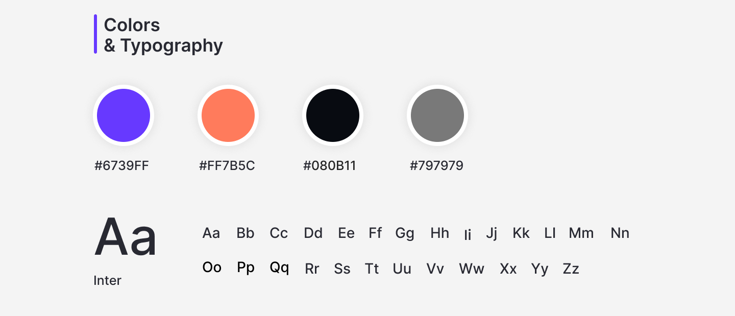 fitness app color palette