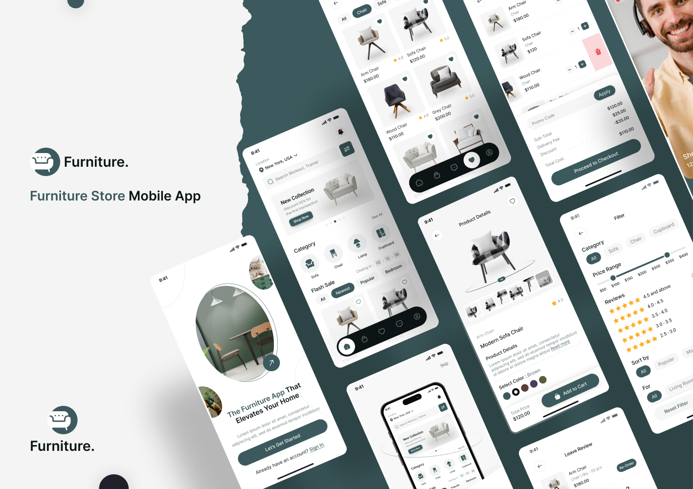 furniture app ui kit