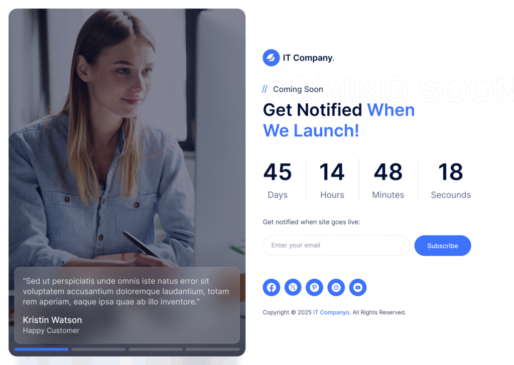 IT Service and Technology Website Figma Template Ui Ux Design [16 ...